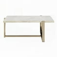 thumbnail image 5 of Elegant White and Champagne Coffee Table: Versatile & Decorative, 5 of 5