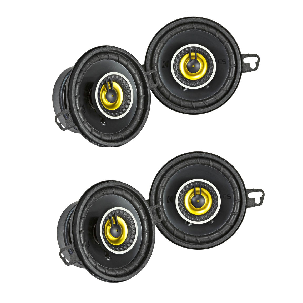 Kicker CS Series CSC35-3.5" 180 Watts Coaxial 2-Way Car Door Dash Speakers 