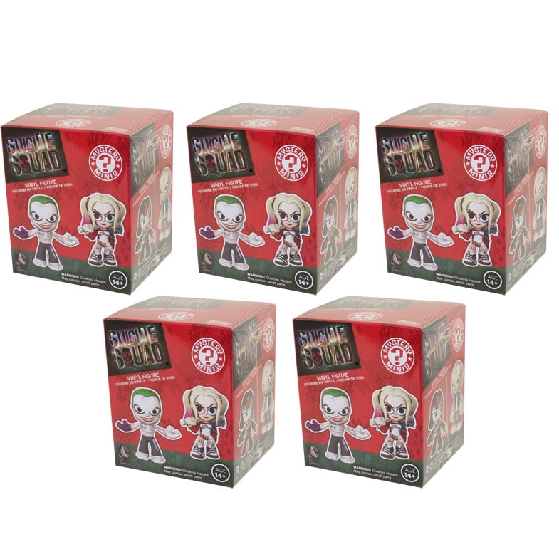 the suicide squad funko mystery minis