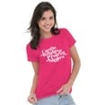 thumbnail image 3 of Cute Cardio Weights Protein Shakes Womens Slim Fit Graphic Tee Brisco Brands L, 3 of 5