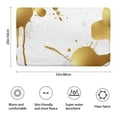 thumbnail image 3 of Gold Splash Marble Pattern Bathroom Rugs Mat,Non Slip Microfiber Bathroom Rug,Rubber Backing,Soft Bathroom Mats for Bathroom Floor,Tub and Shower,20x32in(50x80cm), 3 of 5