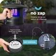 thumbnail image 6 of Katchy Outdoor + with Rechargable Battery Insect Trap - Fan Powered with UV Light - for Fruit Flies, Gnats, Mosquitoes, Moths, 6 of 11