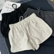 thumbnail image 4 of Pantalones cortos holgados para niños Joker de cintura alta, informales, de pierna ancha, deportivos, con forma de A, para verano, 4 of 6