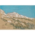 thumbnail image 3 of Hassam, Childe 14x11 Black Modern Framed Museum Art Print Titled - Mount Hood-Oregon, 3 of 5