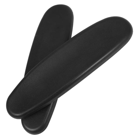 UPKOCH 1 Pair Black Pu Rectangular Arm Rest Replacement For Office Chair Gaming Chair Wheelchair 11.0x2.9x1.0in