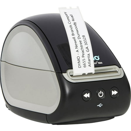 DYMO Monochrome USB 550 Direct Thermal Printer for PC, Black