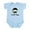 Sky Blue, variant on CafePress - Future Ninja Infant Bodysuit - Baby Light Bodysuit, Size Newborn - 24 Months