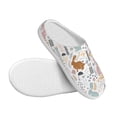 thumbnail image 3 of Lsque Fall Rabbit Pattern Womens Comfort Cotton on Scuff With Memory Foam and Anti-skid Sole Slipper-44/45, 3 of 7