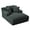 Gray, variant on Oversized Chaise Lounge Chair Indoor, Corduroy Upholstered Modern Sofa Couch,No Assembly Required,Comfy Sleeper Sofa for Living Room,Office (Green)