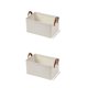 thumbnail image 1 of Moyic Cesta de almacenamiento Contenedores Organizador con asas Cajas plegables Impermeable para guardarropa Ropa Misceláneas Guardería Type1 NO1, 1 of 6