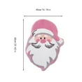 thumbnail image 2 of Christmas Rugs Cute Pink Santa Claus Bath Mat Christmas Bathroom Decor - Winter Indoor Decor for Bathroom, Kitchen, Bedroom - C, 2 of 4