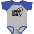 thumbnail image 3 of Inktastic I Hooked Daddy's Heart with Fishing Rod Boys or Girls Baby Bodysuit, 3 of 5