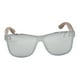 thumbnail image 2 of Gafas de sol uv400 gafas de sol flexibles, duraderas, de moda sin límites para la protección solar, la pesca, los deportes al aire libre, la conducción de bicicletas blancas y plateadas, 2 of 10