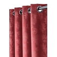 thumbnail image 4 of 100% Blackout Curtain Panels Fannie - Woven Jacquard Triple Pass Thermal Insulated (Set of 2 Panels), 4 of 4