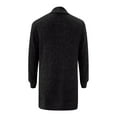 thumbnail image 5 of Scyoekwg Sweaters for Women Open Front Cardigan Sweater Coat Loose Trendy Long Sleeve Fall Sweaters Casual Lightweight Solid Color Sweater Cardigan(Black,L), 5 of 8