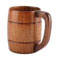 thumbnail image 1 of Wooden Beer Mug Oak Craftsmanship Handmade - Hard-wearing, Robust, 1 of 5
