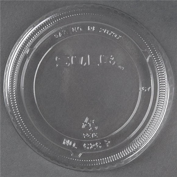 Solo Cup Company H&PC-74763 Ultra Clear Flat Cold Cup Non Vented Lids, Fits 16-24 oz. Cups