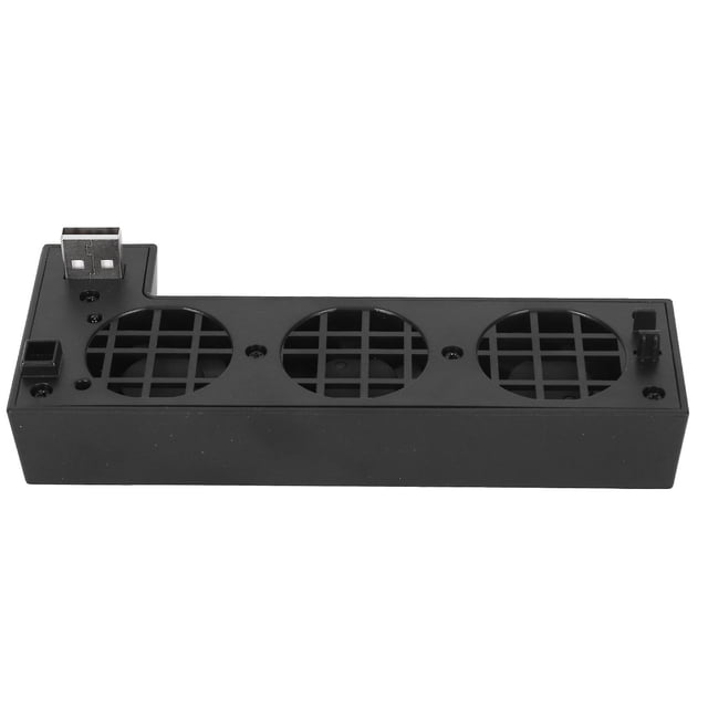 USB cooling fan for Xbox One X Low noise efficient heat dissipation Game console Cooling fan with 3 fans 5V 1A