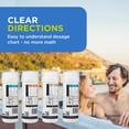thumbnail image 4 of FROG Balancing Starter Kit for Hot Tubs and Swim Spas - pH, Total Alkalinity and Hardness Increaser & pH and Total Alkalinity Decreaser - TruDose Measuring Caps for Easy Maintenance & Balancing, 4 of 7