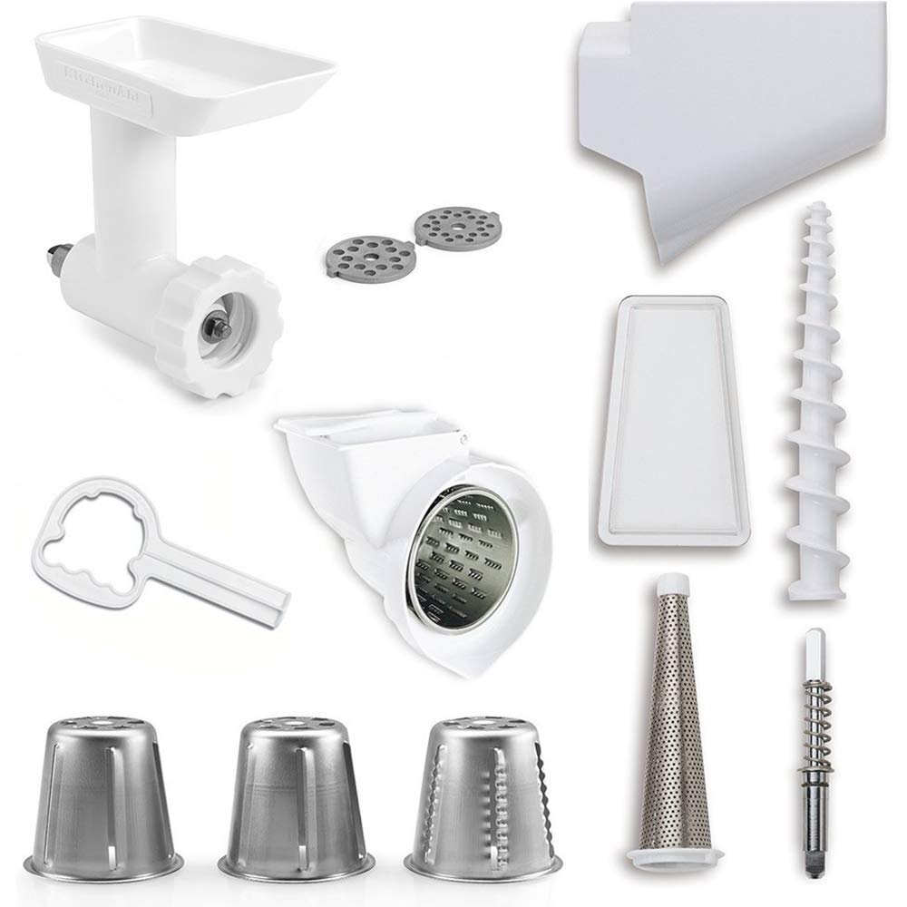 KitchenAid DRTVICE5 (FGA+RVSA+FVSP) Stand Mixer Attachment Pack Food