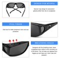 thumbnail image 3 of Gafas de Sol IGnaef Polarizadas UV400 para Usar Sobre Anteojos Unisex, 3 of 5