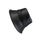 thumbnail image 2 of Qarigey Sombrero de cuero para hombre y mujer, gorra de ocio para pesca, protección para exteriores, tocado, ropa de vestir Unisex, tocado, Protector de Sombreros Negro Qarigey AP013259-02, 2 of 6