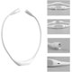 thumbnail image 3 of Lampe de Lecture LED Flexible,Lampe de Nuit Autour de Cou Mains Libres avec 3 Niveaux de Luminosit,Lampe de Livre Rechargeable pour La Lecture de Lit, 3 of 5