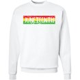thumbnail image 2 of Inktastic Juneteenth Banner in Red Yellow and Green Adult Sweatshirt, 2 of 4