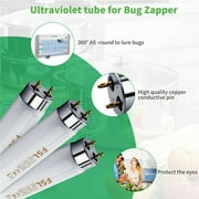 LINKPAL LED 20W Ultraviolet Blacklight, Mosquito Killer, Long-Lasting Fluorescent Tube (2 Pack)