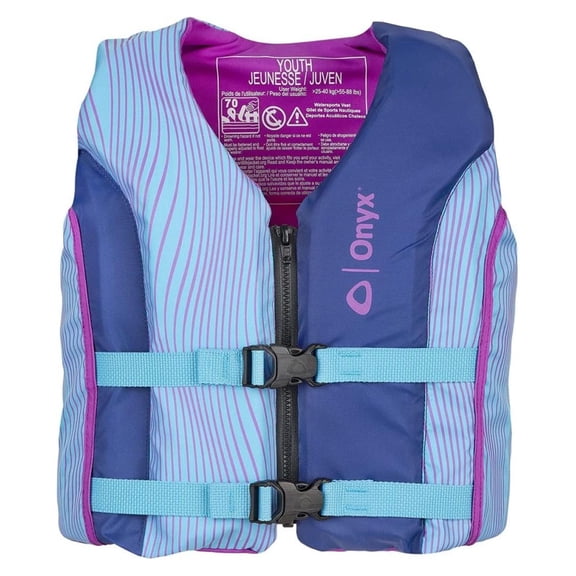 All Adventure Youth Paddle & USCG Approved Life Blue