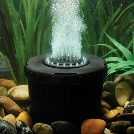 Pond Boss Pond Aerator with LED Lights (Best Time To Run Pond Aerator)