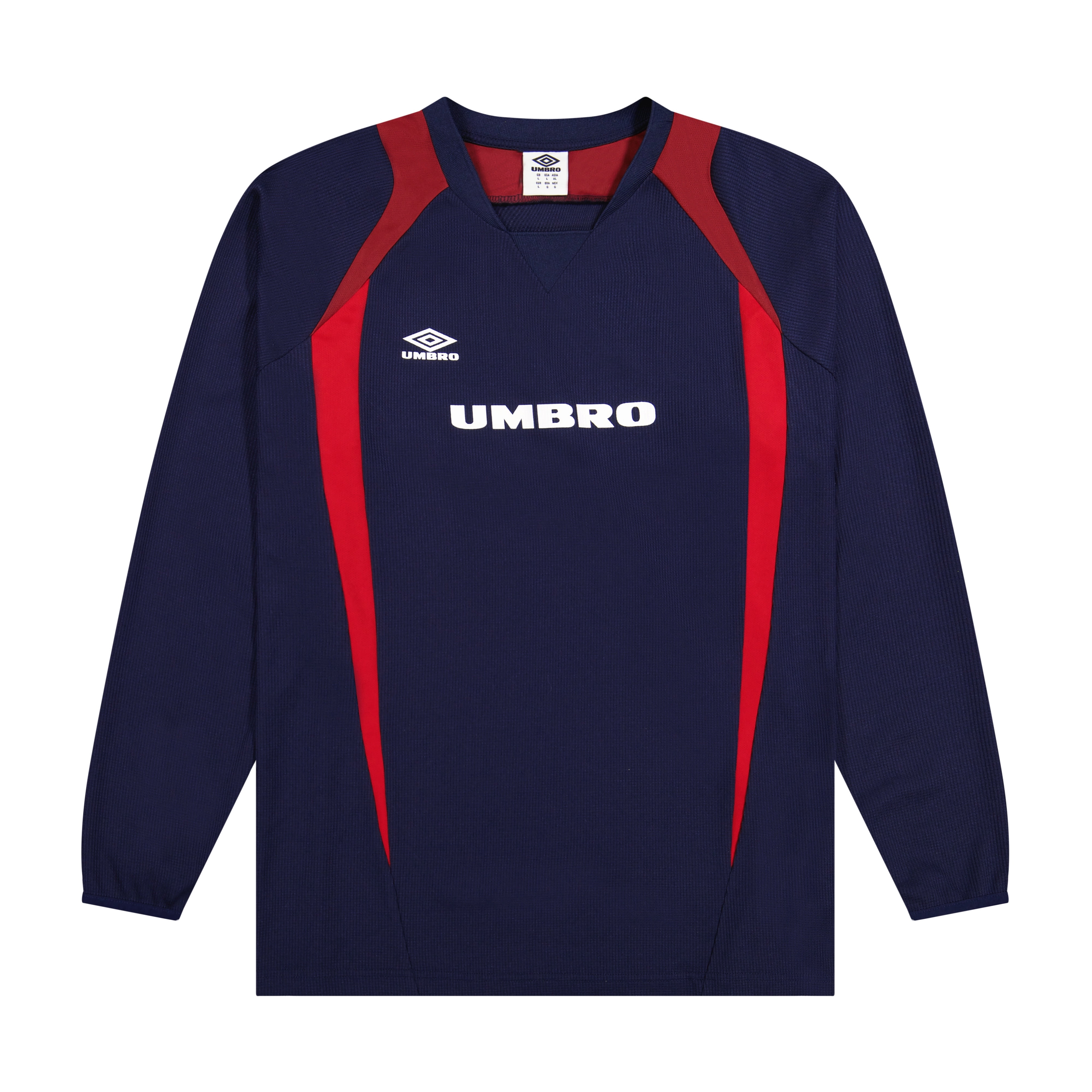 Umbro Men's Panelled Long Sleeve Jersey Sizes S-XXL - Walmart.com