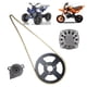 thumbnail image 1 of CAJA DE ENGANAJES DE BATERÍA DE FRAGRAGUE 6T 68T SPOYLE DE CADENA TRASERA DE 25 H PARA 2 GOLPES 47CC 49cc Minimoto Pocket Bike Quad ATV, 1 of 7