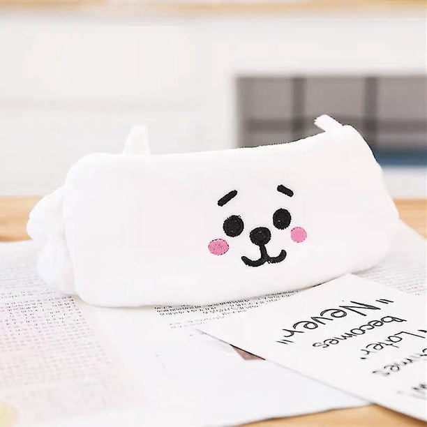 Bts Bt21 Diadema Turbante Para Lavado De Cara Banda Elástica Para El Cabello Para Maquillaje Y Lavado De Cara Talla única