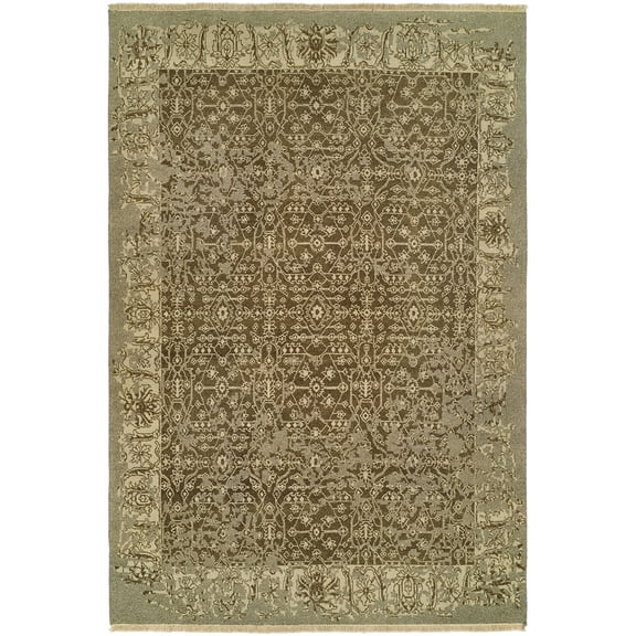 Kalaty Caspian Area Rug CP-832 Contemporary Design with Rectangle Multi, 2' x 3'