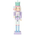thumbnail image 1 of Adornos de Cascanueces de Madera Colecciones de Accesorios de Fotografía Tradicionales Decorativos para Niños violeta 25cm, 1 of 9