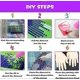 thumbnail image 3 of Kits de pintura de diamantes Yashi con puntada de mariposa y girasol 5D decoración de pared del hogar, 3 of 5