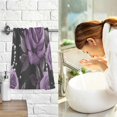 thumbnail image 7 of Yayeee 2 Pack Hand Towels for Bathroom 100% Cotton 16" x 28" Soft Absorbent Kitchen Towel, Black Roses, 7 of 7