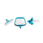 Intex 29056E Basic Pool Debris Cleaning Kit with Wall Brush and Vacuum Head
