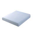 thumbnail image 1 of Fitted Bed Sheet Polyester Non Slip Elastic Double Bed Size 78.74X70.86In Blue for Mattress Protection, 1 of 7