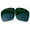 Grey Green Polarized, variant on Vonxyz Blue Gradient Polarized Lenses Replacement for Oakley Holbrook OO9102 Sunglass