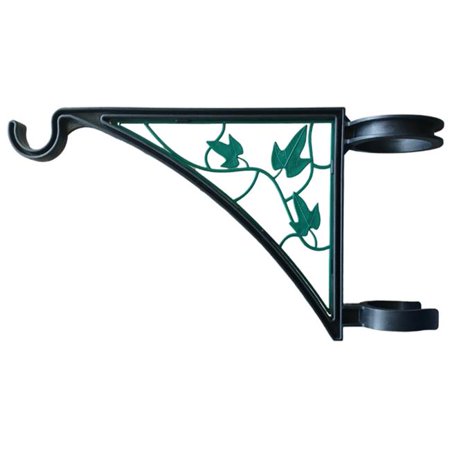 Valiant Sky Ventures  LLC VSV-1 ENoVate Hangs EZ Fence Post Plant Hanger With Green Ivy Insert