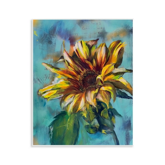Stupell Industries Finding Spring Sunflower Plants & Flowers Painting Unframed Art Print Wall Art, 11 x 14