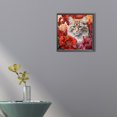 thumbnail image 3 of Kit AB Parcial Taladro Flores Y Gatos 5D 45x45cm, 3 of 9
