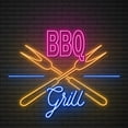 thumbnail image 4 of Handmadetneonsign Barbecue party Neon Sign, BBQ party Neon Sign, Custom Neon, Sign for Bar Home, 4 of 5