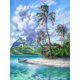 thumbnail image 1 of (GS3495) Resina Diamante Serie Paisaje en Aerosol Junto Al Mar 30*40CM, 1 of 9