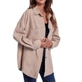 thumbnail image 3 of Vedolay Womens Business Casual Blazer Slim Casual Blazer Jacket Top Outwear Khaki,XL, 3 of 5
