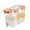 Clear, variant on Mingjia Storage Containers,1X Cold Water Kettle,Cold Kettle with Faucet in Refrigerator 3.5L Large Capacity Storage for Fruit Juice Dispenser with Top and Spigot Fruit Teapot Lemonade Bucket