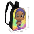 thumbnail image 2 of Bubble Guppies Goby Backpack Daypack Fashion School Bag Satchel Bookbag Multipurpose Laptop Travel Bag Adjustable Shoulders Rucksack, 2 of 8