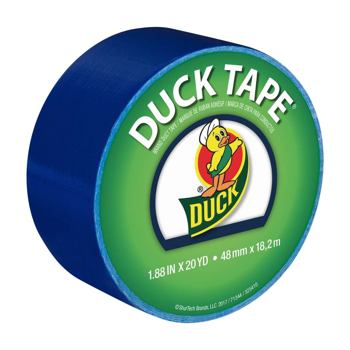 Duck Brand 1.88" Navy Blue Color Duct Tape, 1 Each, 20 Yds Walmart